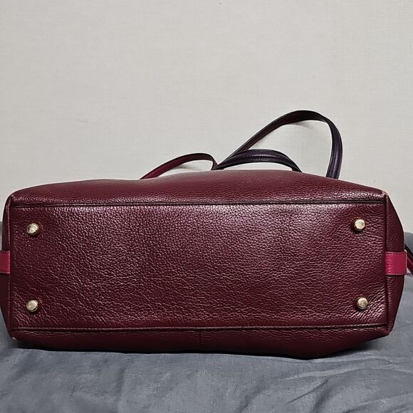 COACH TYLER PEBBLED LEATHER TOTE BAG BFPM-06-143 - Picture 5 of 11